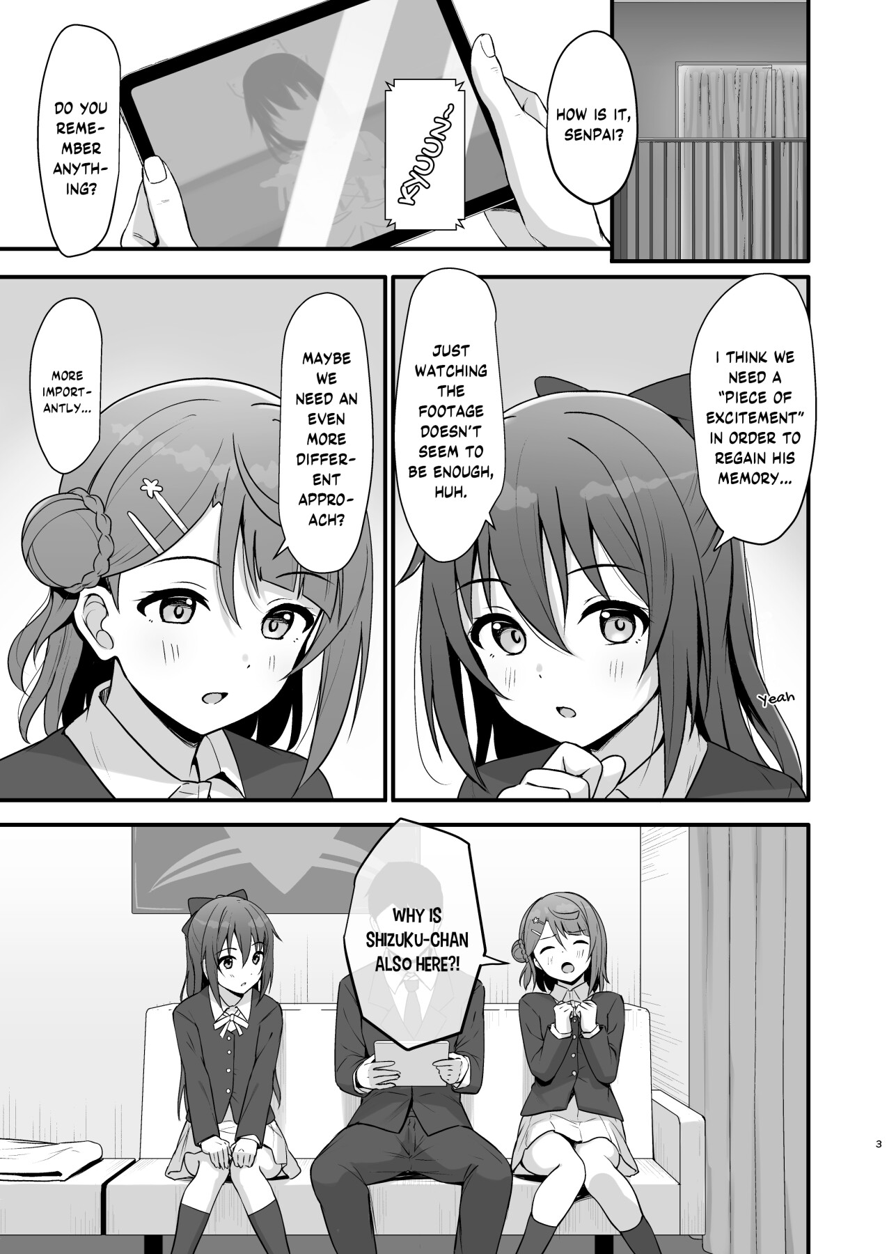 Hentai Manga Comic-My childhood friend/senior has lost his memory!? Recover the lost excitement!!-Read-2